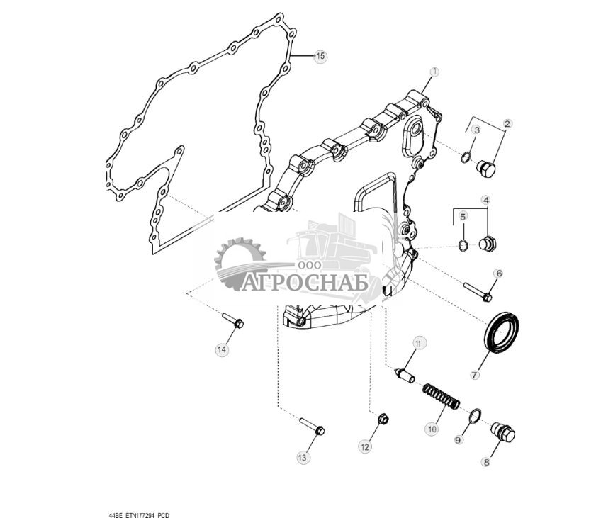 44BE Timing Gear Cover (XXXXXX - ) - ST897368 74.jpg